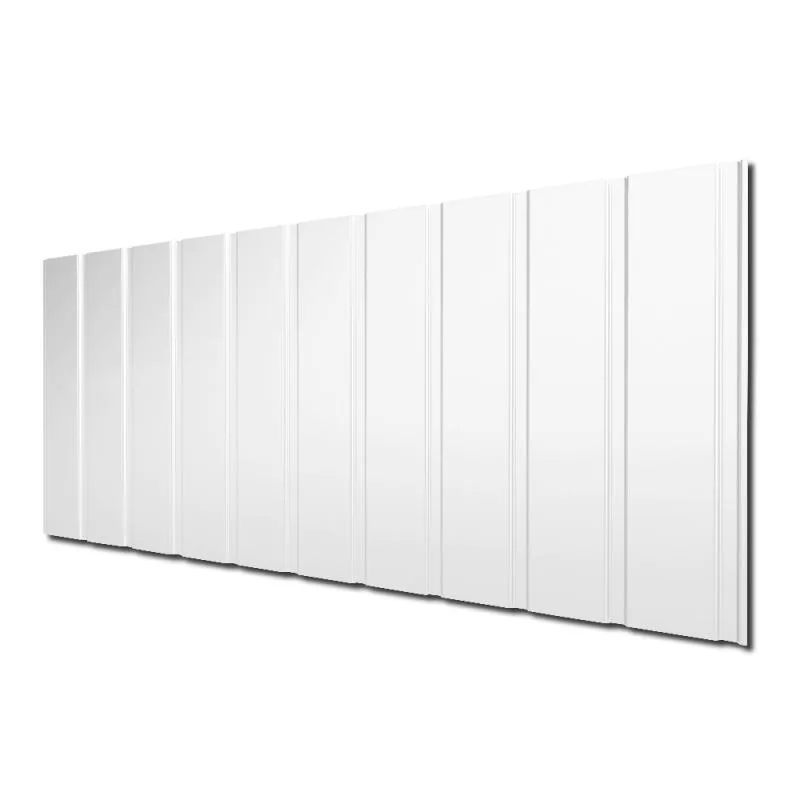 Weiß wie Schnee - unser Wandblech T-7W/1175 in RAL9010 Reinweiß